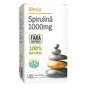 Spirulină 1000mg, 45 comprimate, Alevia