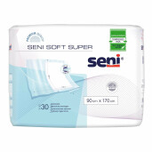 Aleze, protectii pentru pat Seni Soft Super, 90 x 170 cm, 5 buc