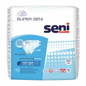 Scutece adulti Seni Super, L, 10 buc