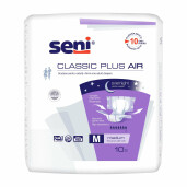 Scutece adulti Seni Classic Plus Air, M, 10 buc