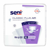 Scutece adulti Seni Classic Plus Air, XL, 10 buc