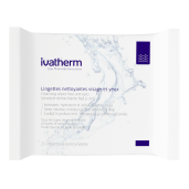 Servetele demachiante fata si ochi, 25 bucati, Ivatherm