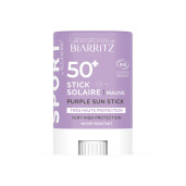 Stick solar SPF50+ sport- calatorii Mauve BIO 12g, LABORATOIRES DE BIARRITZ