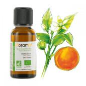 Ulei esential portocala dulce coaja BIO 30ml, FLORAME