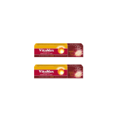 Descriere Vitamax, 20 comprimate efervescente, 1+1 Gratis, Perrigo