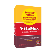 Pachet Vitamax x 15 capsule moi + 15 capsule moi, (40% reducere din al 2-lea produs), Perrigo