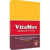 Vitamax energizant si tonic 15 capsule moi, Perrigo