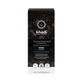 Vopsea de par naturala Henna Negru, 100g, Khadi