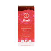 Vopsea de par naturala Henna Rosu, 100g, Khadi