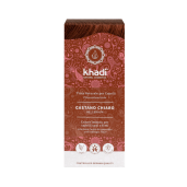 Vopsea de par naturala Henna Saten Deschis, 100g, Khadi