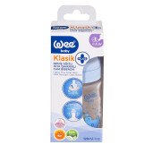 Biberon termorezistent cu gura larga 120ml, WEE BABY