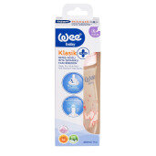 Biberon termorezistent cu gura larga 280ml, WEE BABY