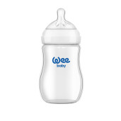 Natural biberon cu gat larg 250 ml, WEE BABY