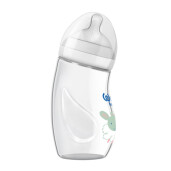 Natural biberon curbat 260 ml, WEE BABY