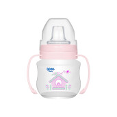 Pahar care nu curge cu maner 125 ml, WEE BABY