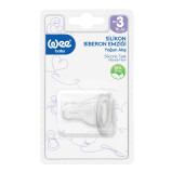 Tetina silicon rotunda nr 3, WEE BABY