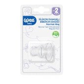 Tetina silicon ortodontica nr 2, WEE BABY