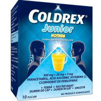 Coldrex Junior Hotrem, 10 plicuri, Perrigo