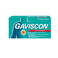 Gaviscon cu aroma de capsuni, 16 comprimate masticabile, Reckitt Benckiser