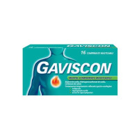 Gaviscon Mentol, 16 comprimate masticabile, Reckitt Benckiser