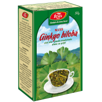Ceai Ginkgo biloba, N155, frunze, 50 g, Fares