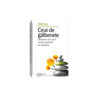 Ceai de galbenele, 20 plicuri, Alevia 