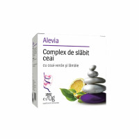 Complex de slabit ceai verde si lamaie, 70 g, Alevia