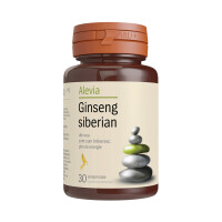 Ginseng siberian, 30 comprimate, Alevia