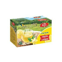 Ceai Verde cu Lamaie si Vanilie, 20 plicuri, Fares
