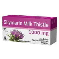 Silymarin Milk Thistle, 30 capsule moi, Biofarm
