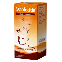 Ascolecitin, 20 tablete masticabile, Biofarm