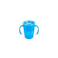 Canita cu manere, Cheers 360, 200 ml. Albastra, BPA Free,Dr.Brown