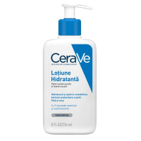 CeraVe Lotiune hidratanta pentru fata si corp, piele uscata si foarte uscata 236ml