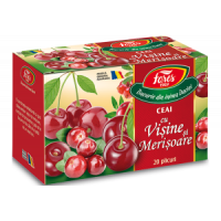 Ceai cu visine si merisoare, 20 plicuri, Fares