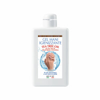 Gel dezinfectant pentru maini cu ulei de Tea Tree, ulei de Neem si Clorhexidina, La Dispensa, 100 ml