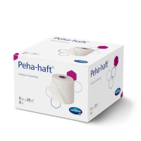 Fasa elastica cu efect dublu adeziv PEHA-HAFT, 1buc, 6 cm x 20 m, Hartmann