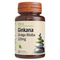 Ginkana Ginkgo biloba 120mg, 30 comprimate, Alevia