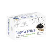 Nigella sativa 550 mg – extract de chimen negru, BioSunLine