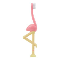 Periuta de dinti design Flamingo (1-4 ani),Dr.Brown
