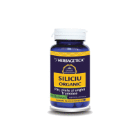 Siliciu Organic, 60 capsule, Herbagetica