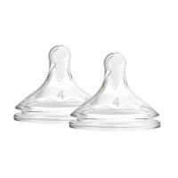 Tetine Gat Larg Options Plus, Silicon, de nivelul 4 (2 pack),Dr.Brown