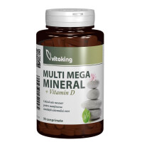 Complex multimineral cu vitamina D - 90 comprimate, Vitaking