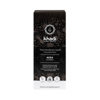 Vopsea de par naturala Henna Negru, 100g, Khadi