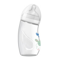Natural biberon curbat 260 ml, WEE BABY