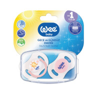 Set suzeta ortodontica zi si noapte nr1, WEE BABY