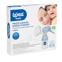 Pompa trage lapte biberon clasic cu gura larga, WEE BABY