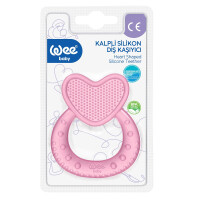Inel dentitie cu maner inima, WEE BABY